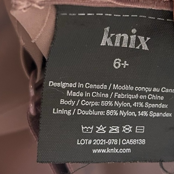 Knix Catalyst Front Zip Sports Bra- High Impact Sports Bra- Size 6+ - Picture 11 of 11